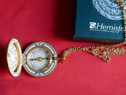 Brújula de bolsillo esmaltada - Hemisferium