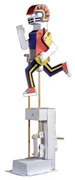 Automata de cartón para armar Peter Markey - Keisuke Saka - Máquinas de Mirar