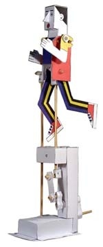 Imagen de Automata de cartón para armar Peter Markey - Keisuke Saka