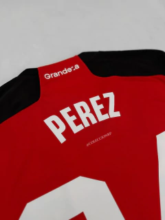 CAMISETA SUPLENTE ROJA ROMBOS 2024 (Aeroready)