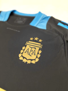 REMERA DE ENTRENAMIENTO NEGRA ARGENTINA AFA 2024 - Colección RP