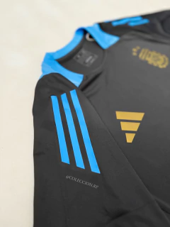 REMERA DE ENTRENAMIENTO NEGRA ARGENTINA AFA 2024 - tienda online