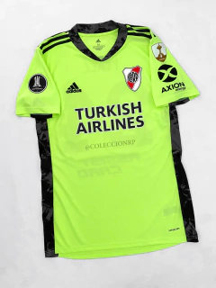 CAMISETA VERDE DE ARQUERO #24 ENZO PEREZ (Made in Cambodia) - Colección RP
