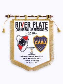 BANDERIN OFICIAL FINAL LIBERTADORES 2018 MADRID - comprar online