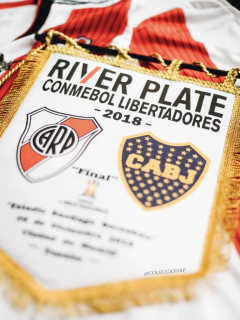 BANDERIN OFICIAL FINAL LIBERTADORES 2018 MADRID - tienda online