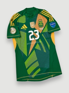 CAMISETA DE ARQUERO VERDE DIBU MARTINEZ vs COLOMBIA - Final Copa América 2024