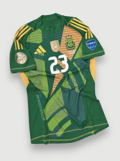 CAMISETA DE ARQUERO AFA VERDE DIBU MARTINEZ vs COLOMBIA - Final Copa América 2024 en internet