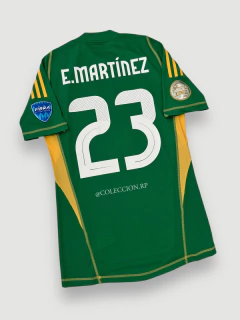 CAMISETA DE ARQUERO AFA VERDE DIBU MARTINEZ vs COLOMBIA - Final Copa América 2024 - tienda online