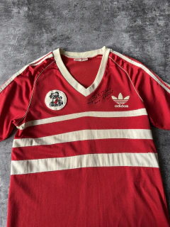 CAMISETA SUPLENTE ROJA 1986 #10 - BETO ALONSO en internet