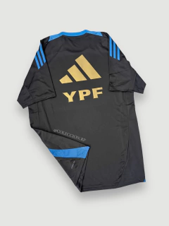 REMERA DE ENTRENAMIENTO NEGRA ARGENTINA AFA 2024 - tienda online