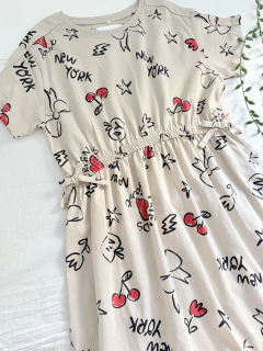 Vestido importado cerezas en internet