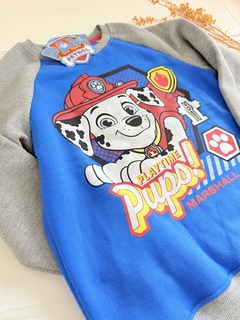 Buzo frisa Niquelodeon paw patrol azul en internet