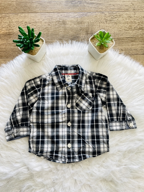 Camisa xadrez Oshkosh 6 meses - comprar online