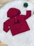 Blusa de moletom 12 meses