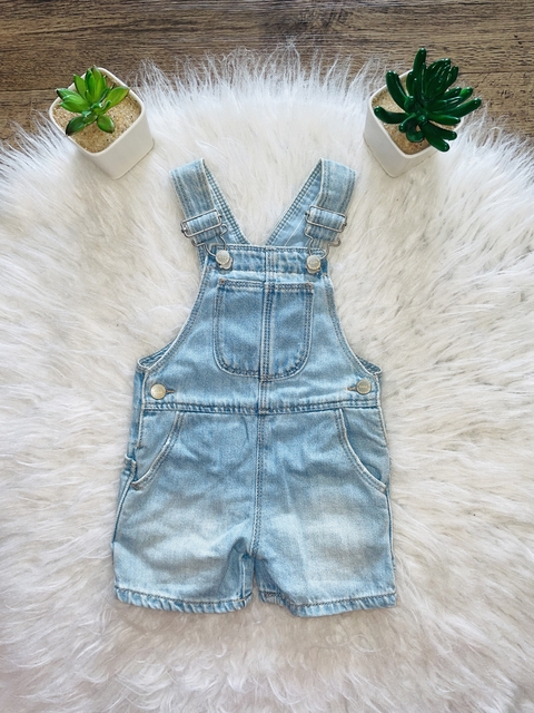 Jardineira jeans Zara 3 a 6 meses - comprar online