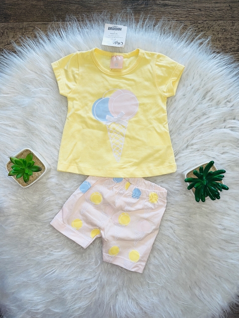 Conjunto verão 3 meses - Novo - comprar online