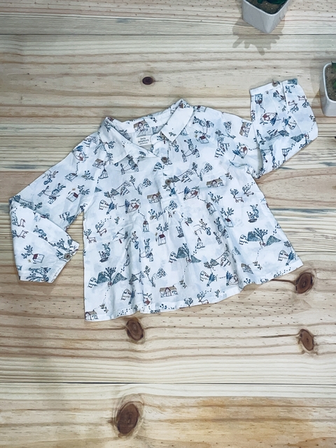 Blusinha Zara 12 a 18 meses
