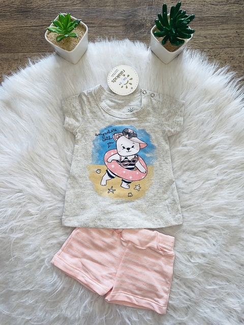 Conjunto verão 6 meses - Novo - comprar online