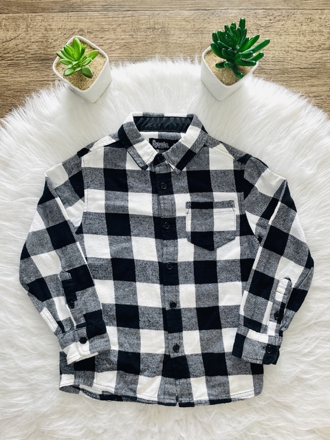 Camisa xadrez flanelada 8 anos - comprar online