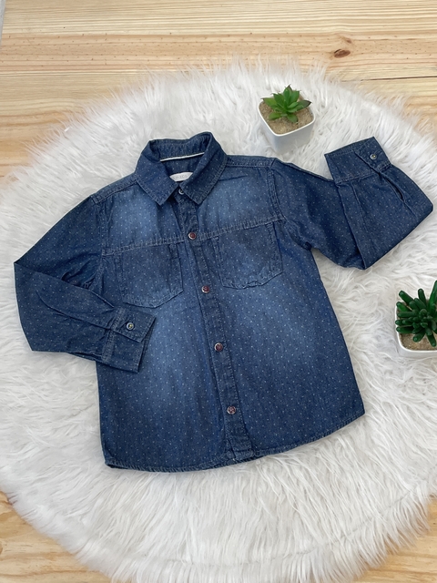 Camisa Jeans Pool Kids 4 anos