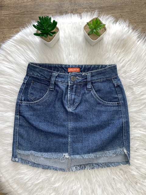 Saia jeans 12/14 anos (32) - comprar online