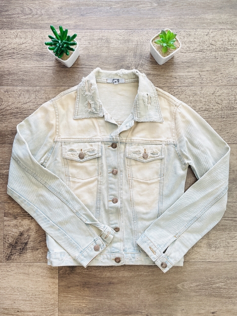 Jaqueta jeans Clock House 14 anos (38) - comprar online