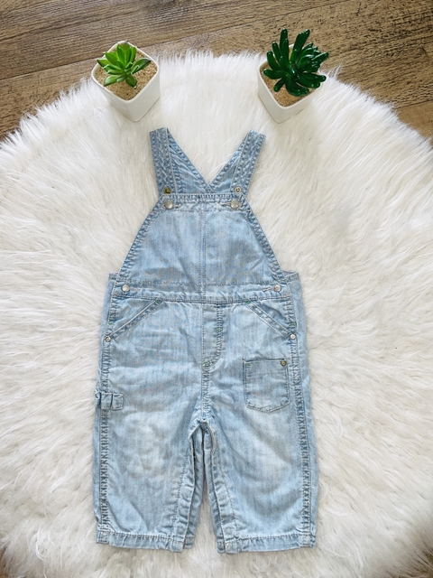 Jardineira jeans Obaibi 6 meses - comprar online