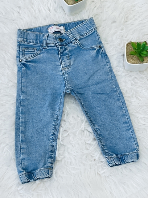 Calça jeans Denim 9 a 12 meses
