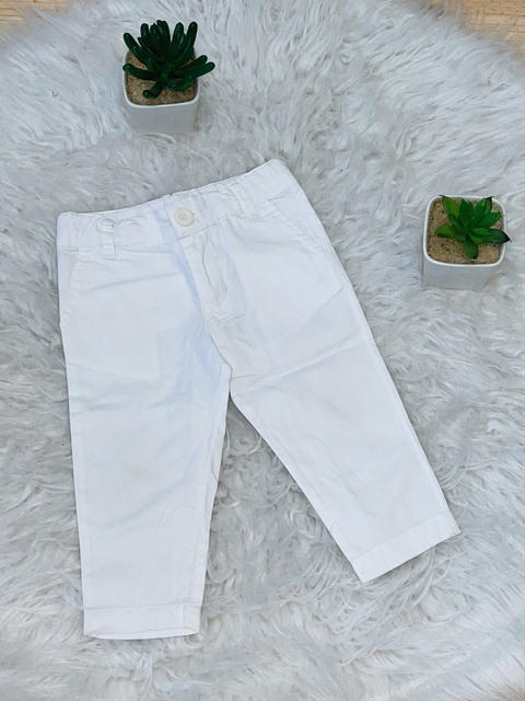 Calça linho Paola da Vinci 6 a 9 meses