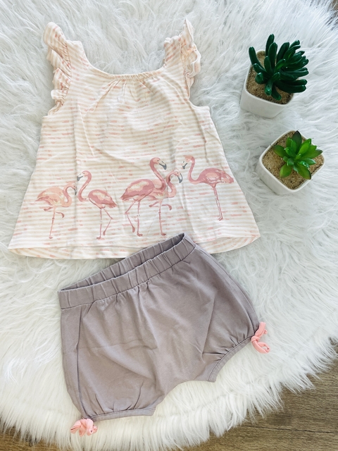 Conjunto verão Savannah 12 meses