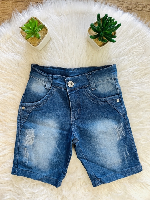Bermuda jeans 6 anos