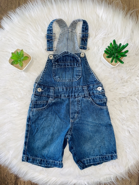 Jardineira jeans Póim 2/3 anos