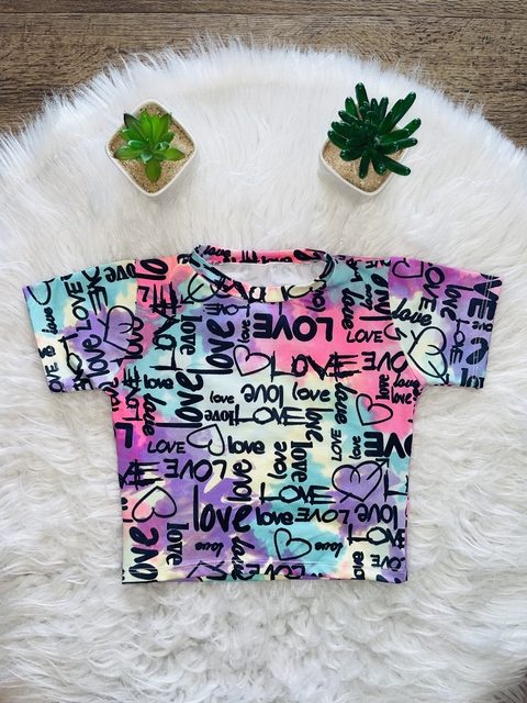 Blusinha cropped 10 anos