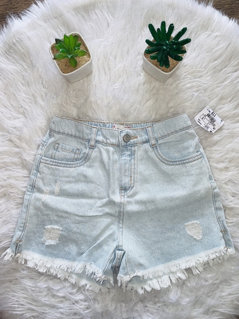 Shorts jeans Renner 9/10 anos - novo