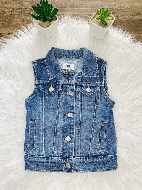 Colete jeans Old Navy 5 anos