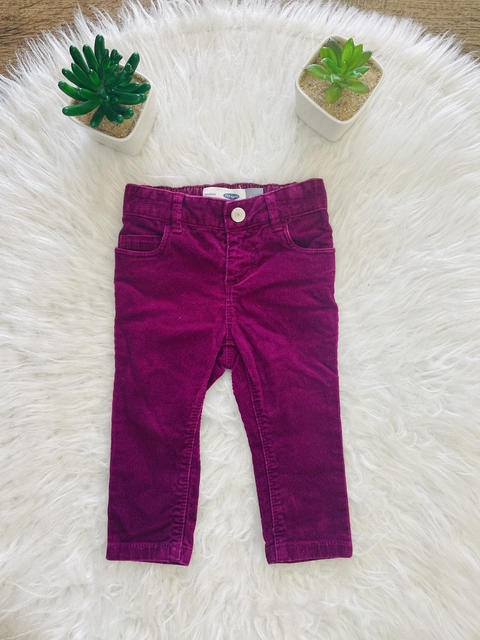 Calça veludo Old Navy 12 a 18 meses - comprar online