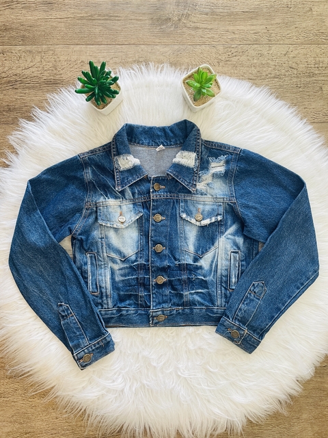 Jaqueta jeans 13/14 anos - comprar online
