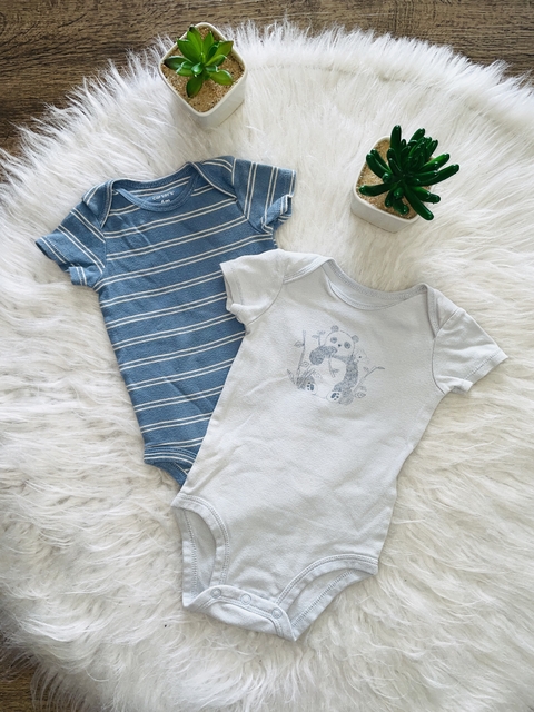 Kit 2 Bodies Carters 6 meses - comprar online