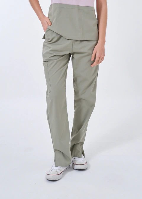 Pantalon Mujer Verde Oliva