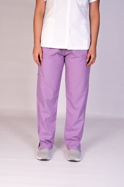 Pantalon Mujer Lila Oscuro