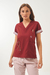 Chaqueta Alforzas Bordo Celosia - Ambos Guernica