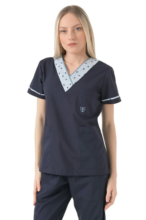 Chaqueta Cuello Combinado Escondido Aero