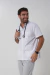 Chaqueta Mao Blanco Otoño - tienda online