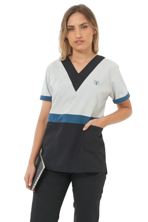 Chaqueta Tricolor Negra