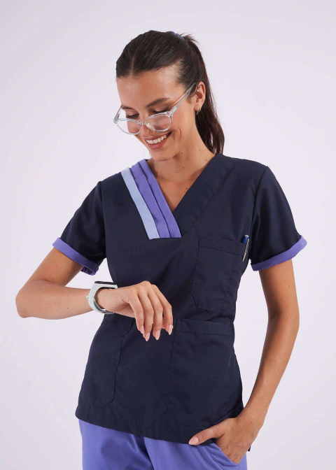 Chaqueta Arantxa Marino c/ celeste lav
