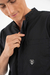 Chaqueta Mao Negro Entropia - tienda online