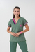 Chaqueta Mix Verde Seco Aloe - Ambos Guernica