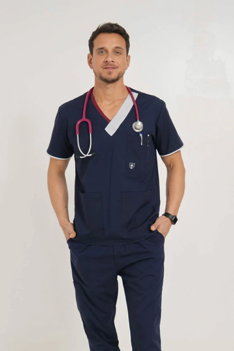 Chaqueta Hombre Fusión Azul Marino