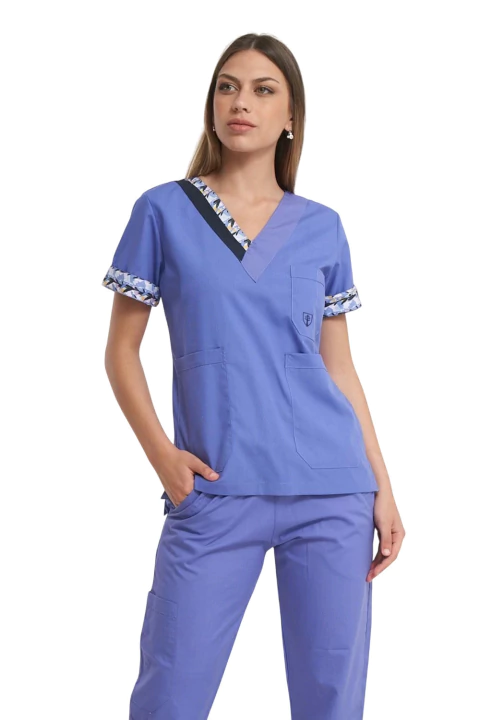 Chaqueta Mix Mujer Violeta Pop