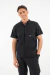 Chaqueta Mao Negro Entropia